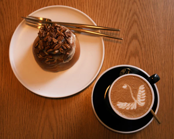 Frisches Gebäck und Kuchen bei SOSTA